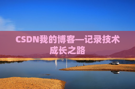 CSDN我的博客—记录技术成长之路